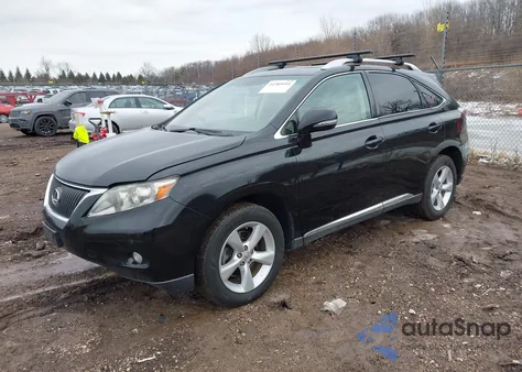 2010 Lexus Rx 350 z USA, uszkodzony, nr VIN 2T2BK1BA2AC005301